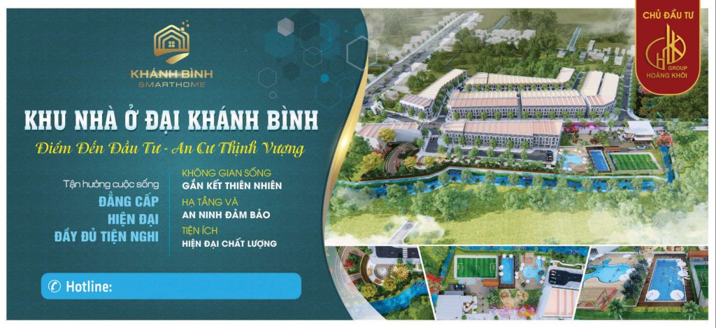 Hình ảnh: Giới thiệu dự án Khu nhà ở Đại Khánh Bình – Khánh Bình Smart Home