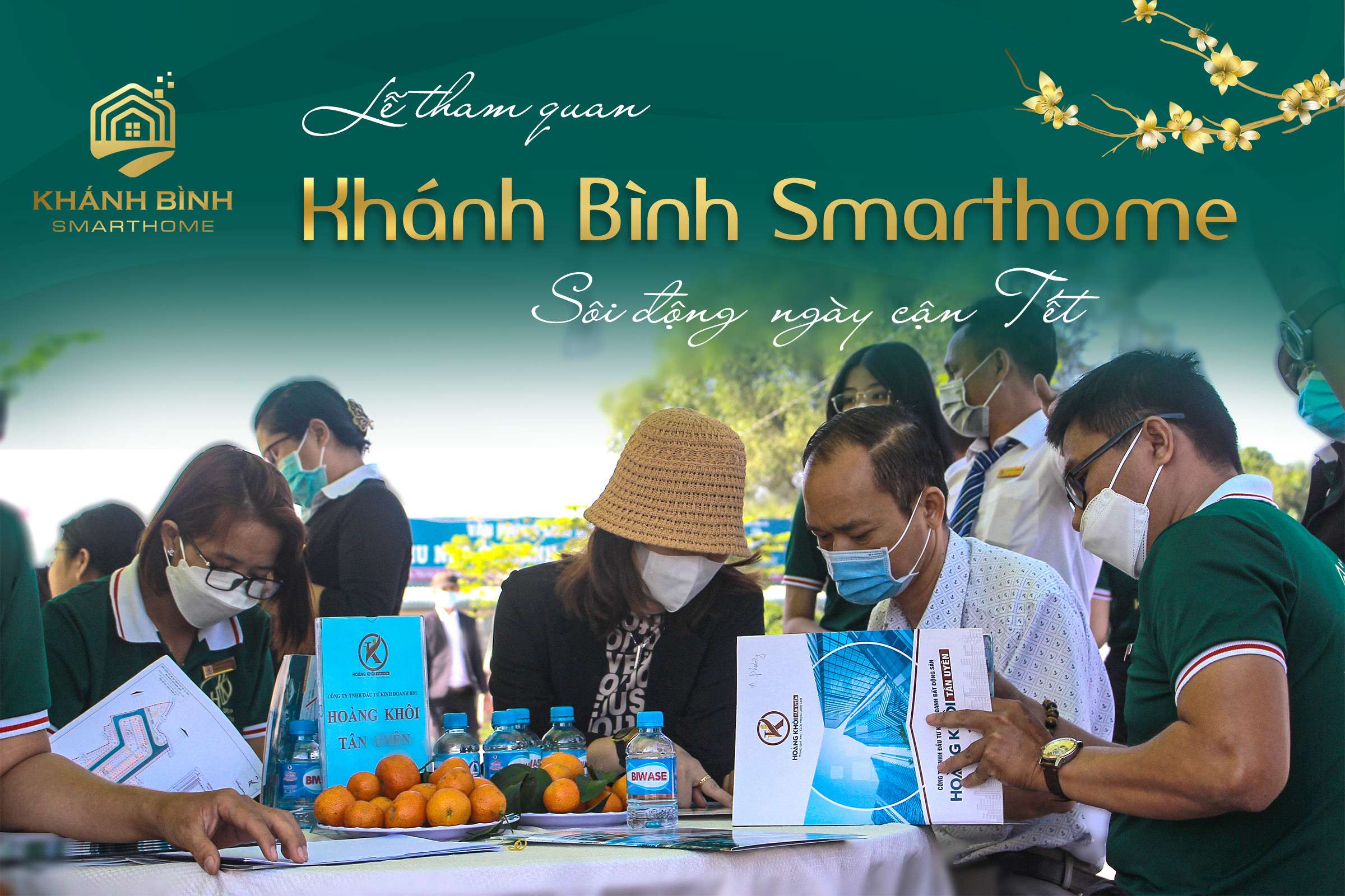 Lễ tham quan dự án Khánh Bình SmartHome - Sôi động ngày cận Tết