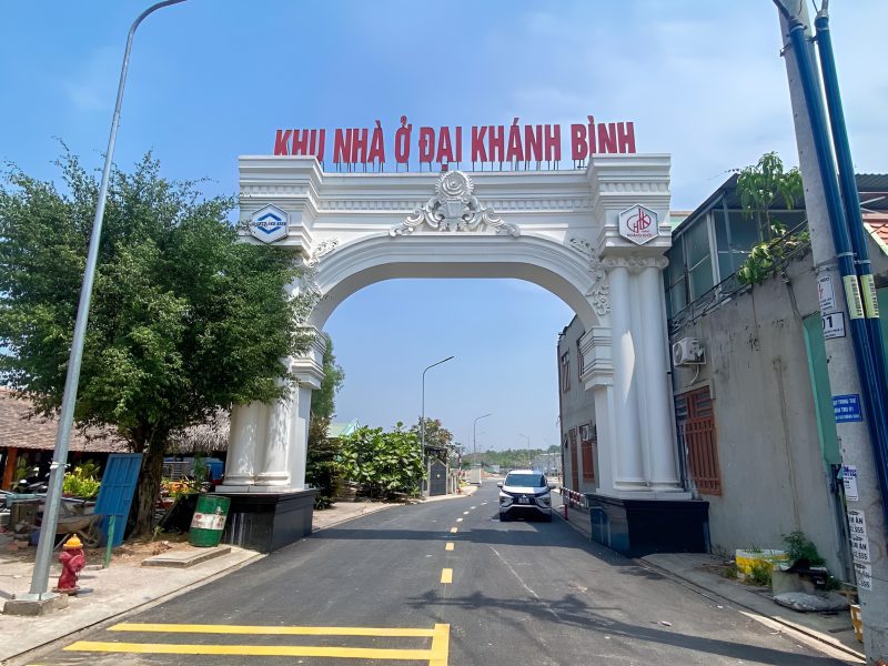 Cổng chào Khu nhà ở Khánh Bình Smarthome